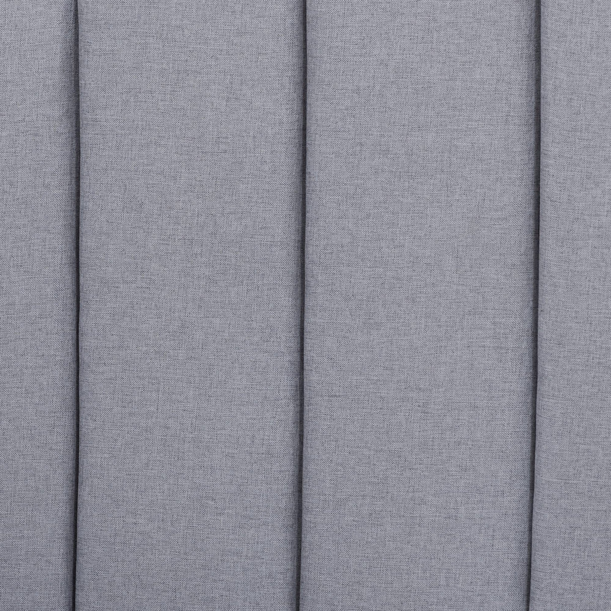 Baxton Studio Dakota Platform Canopy Bed, Queen, Light Grey/Ash Walnut Baxton Studio