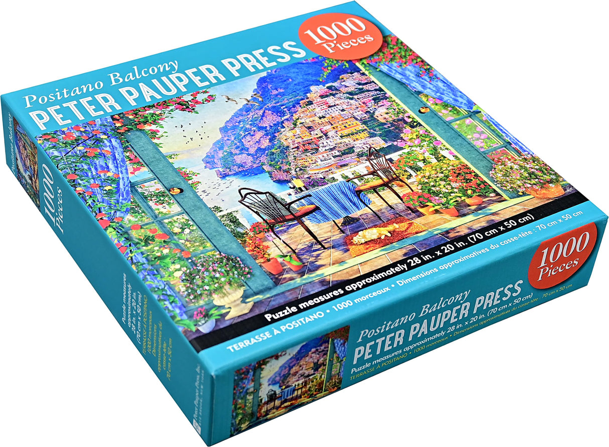 Positano Balcony 1000-Piece Jigsaw Puzzle PETER PAUPER PRESS