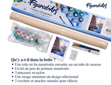 Figured'Art Paint by Numbers Kit for Adults The Grand Canal of Venice 16"x20" - Craft Art Painting DIY Kit Rolled Canvas Without Frame Figured'Art