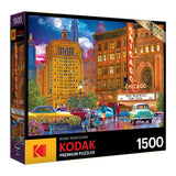 RoseArt - Kodak Premium - Chicago - 1500 Piece Jigsaw Puzzle for Adults RoseArt