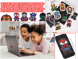 Kids Crafts Gem Art Hero Sticker Kit - Diamond Painting by Numbers with Rhinestones Fun & Easy - Includes 9 Super Hero Stickers - Educational Craft Activity for Children Ages 5+ - Over 9 Hours of Fun Allstarco