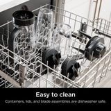 Ninja SS151 TWISTi Blender DUO, High-Speed 1600 WP Smoothie Maker & Nutrient Extractor* 5 Functions Smoothie, Spreads & More, smartTORQUE, 34-oz. Pitcher & (2) To-Go Cups, Gray Ninja