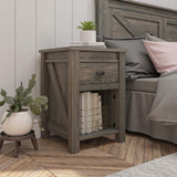 Ameriwood Home Farmington, Nightstand, Weathered Oak Ameriwood Home