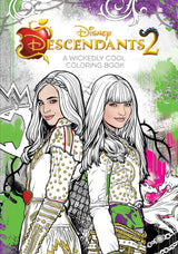 Descendants 2: A Wickedly Cool Coloring Book (Art of Coloring) Disney