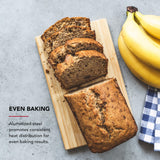 KitchenAid 9x5in Nonstick Aluminized Steel Loaf Pan, Contour Silver KitchenAid