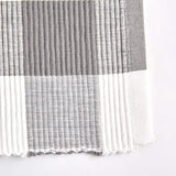 DII Buffalo Check Collection, Classic Farmhouse Placemat Set, 13x19, Gray & White, 6 Piece DII