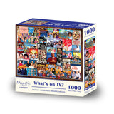 Majestic Value Brand 1000 Piece Jigsaw Puzzle Featuring Televison Classics Throughout The Years Springbok
