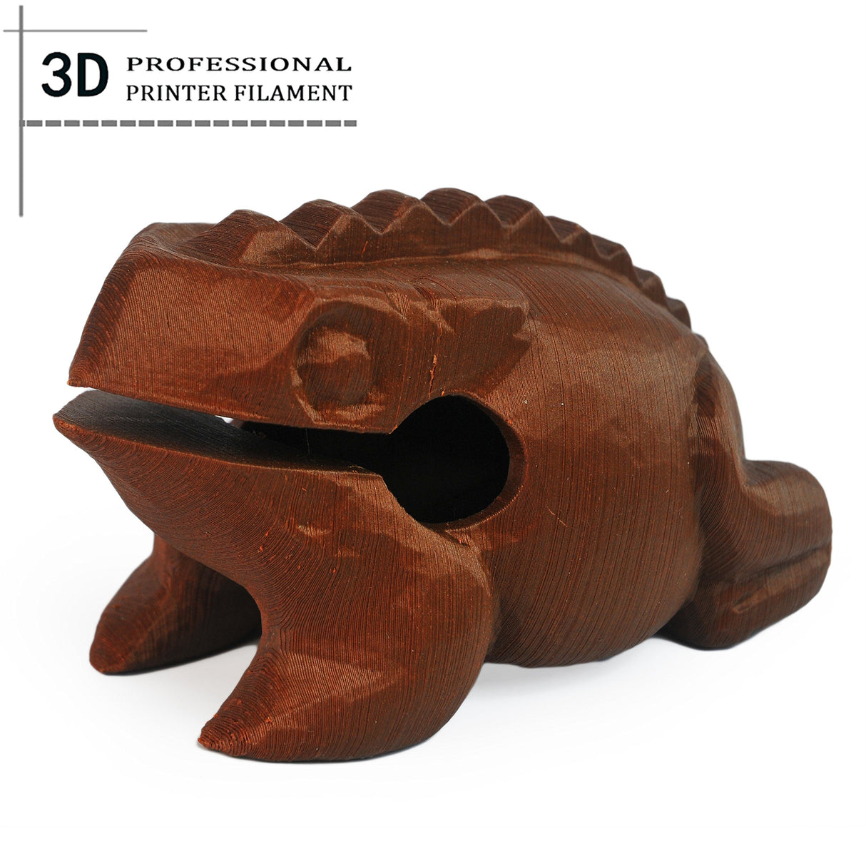 3D BEST Q Real Wood PLA 1.75mm 3D Printer Filament, Dimensional Accuracy +/- 0.03 mm, 1KG Spool, 30% Real Wood-infill (Rosewood) 3D BEST Q