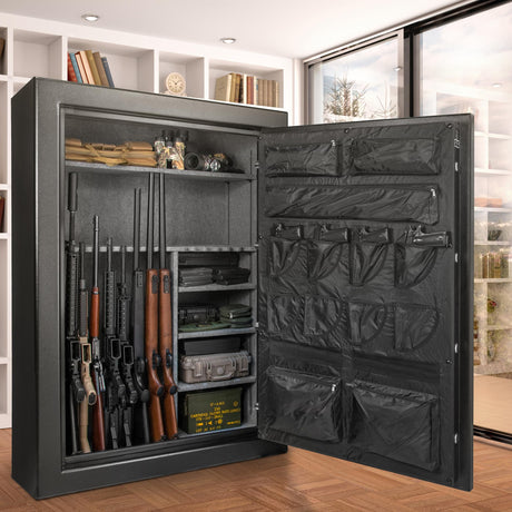 BARSKA Digital Keypad Fireproof Security Long Gun Safe Vault with Lock Out Mode, Silent Mode, Safe Alarm, Low Battery Warning - 19.97 Cu Ft BARSKA