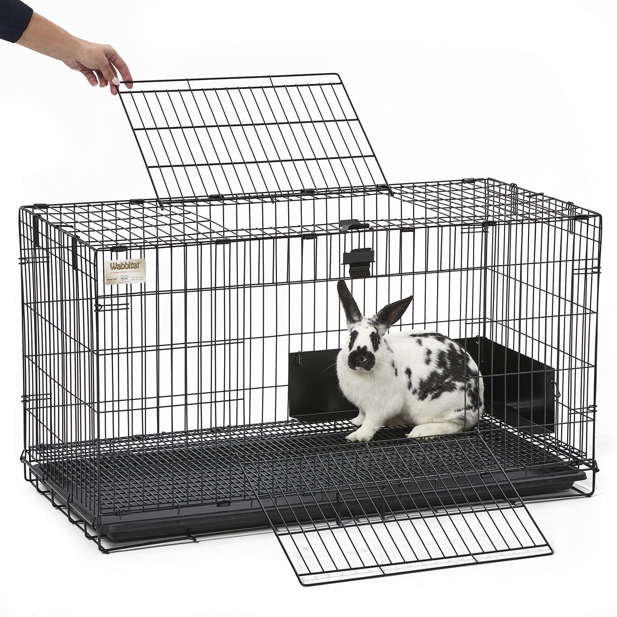 MidWest Homes for Pets Wabbitat Folding Rabbit Cage MidWest Homes for Pets