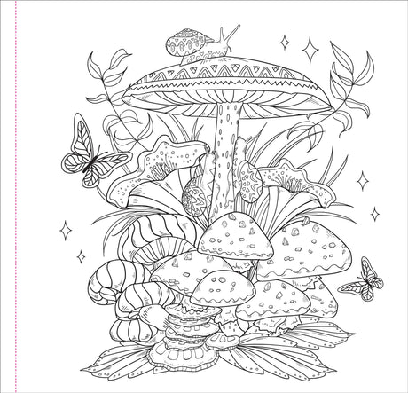 Enchanted Kingdom Adult Coloring Book (31 one-sided designs on thick paper) (Artist's Coloring Books) PETER PAUPER PRESS