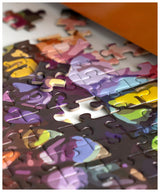 Petrala Jigsaw Puzzles 1000 Pieces for Adults Tree of Life 1000 Piece Puzzle for Adults Colorful Stained Glass Jigsaw Puzzles for Adults Kit with Letters on Back, Fit Together Perfectly Petrala