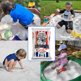 U.S. Silica Large 50 Pound Fully Washed Easy to Use Ultimate Finely Graded Soft and Comfortable Sandbox Play Sand, Snow White Premium Play Sand