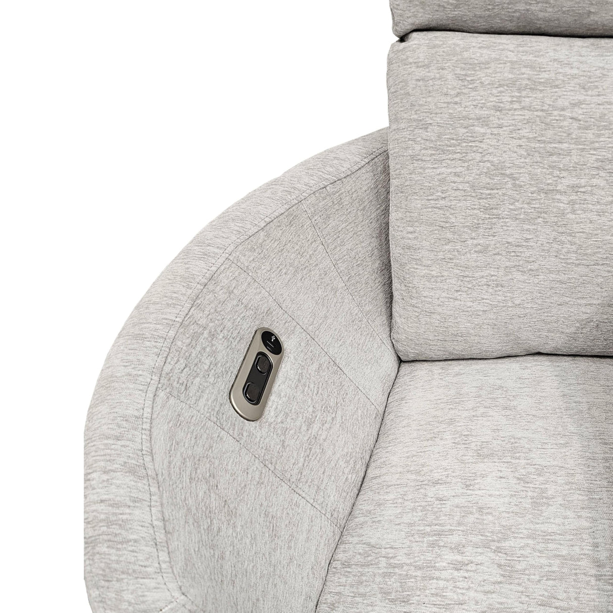 Parker Living Radius - Florence Ivory - Powered by Freemotion Cordless Power Swivel Glider Recliner Parker Living