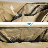 BenefitUSA Replacement Canopy Top Cover for 10'X10' Gazebo Polyester Double Tiers for Outdoor Garden Patio Pavilion Sunshade (Beige) BenefitUSA