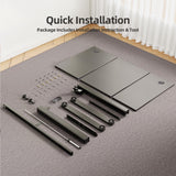 INNOVAR Electric Standing Desk, Adjustable Height Stand up Desks, 48 x 24 Inches Sit Stand up Desk for Home Office Computing, 3-Preset Memory Height Ergonomic Rising Desks, Black INNOVAR