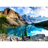 Yundu 1000 Piece Puzzles for Adults, Moraine Lake Jigsaw Puzzle Yundu