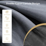 HOMPUS Louvered Pergola 10' x 20', Outdoor pergola with Aluminum Frame and Adjustable Rainproof Roof, Modern Louvre Shade for Garden & Patio, Curtains and Netting Included, Black HOMPUS