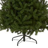 National Tree Company Artificial Full Christmas Tree, Green, North Valley Spruce, Includes Stand, 6 Feet National Tree Company