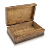 Great Birthday Gift Handmade Decorative Wooden Jewelry Box Tree Of Life Carving Jewelry Organizer Keepsake Box Treasure Chest Trinket Holder Watch Box Storage Lock Box 8 x 5 Inch Housewarming Gift The Great Indian Bazaar