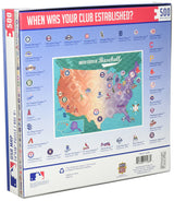 MasterPieces 11588: MLB League Map 500pc Puzzle Masterpieces