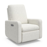 Graco Teddi Power Recliner Swivel Glider (Ivory Boucle) – Electronic Power Recline, USB-A & USB-C Charger, Premium Cushioning & Comfort Graco