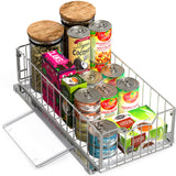 Simple Houseware Pull Out Cabinet Sliding Basket Simple Houseware