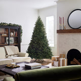 National Tree Company 'Feel Real' Artificial Full Downswept Christmas Tree, Green, Douglas Fir, Includes Stand, 7.5 Feet National Tree Company