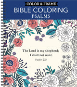 Color & Frame - Bible Coloring: Psalms (Adult Coloring Book) New Seasons
