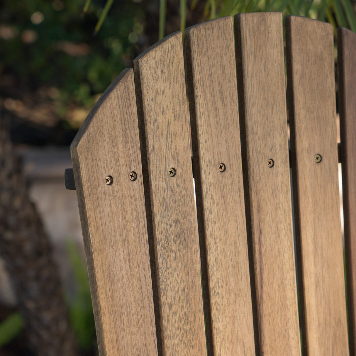 Christopher Knight Home Malibu Outdoor Acacia Wood Adirondack Barstools, 2-Pcs Set, Natural Stained Christopher Knight Home