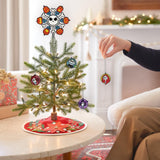 Hallmark Disney Tim Burton's Nightmare Before Christmas 5" Miniature Christmas Tree Topper and Mini Ornaments, Set of 5, Shatterproof Hallmark