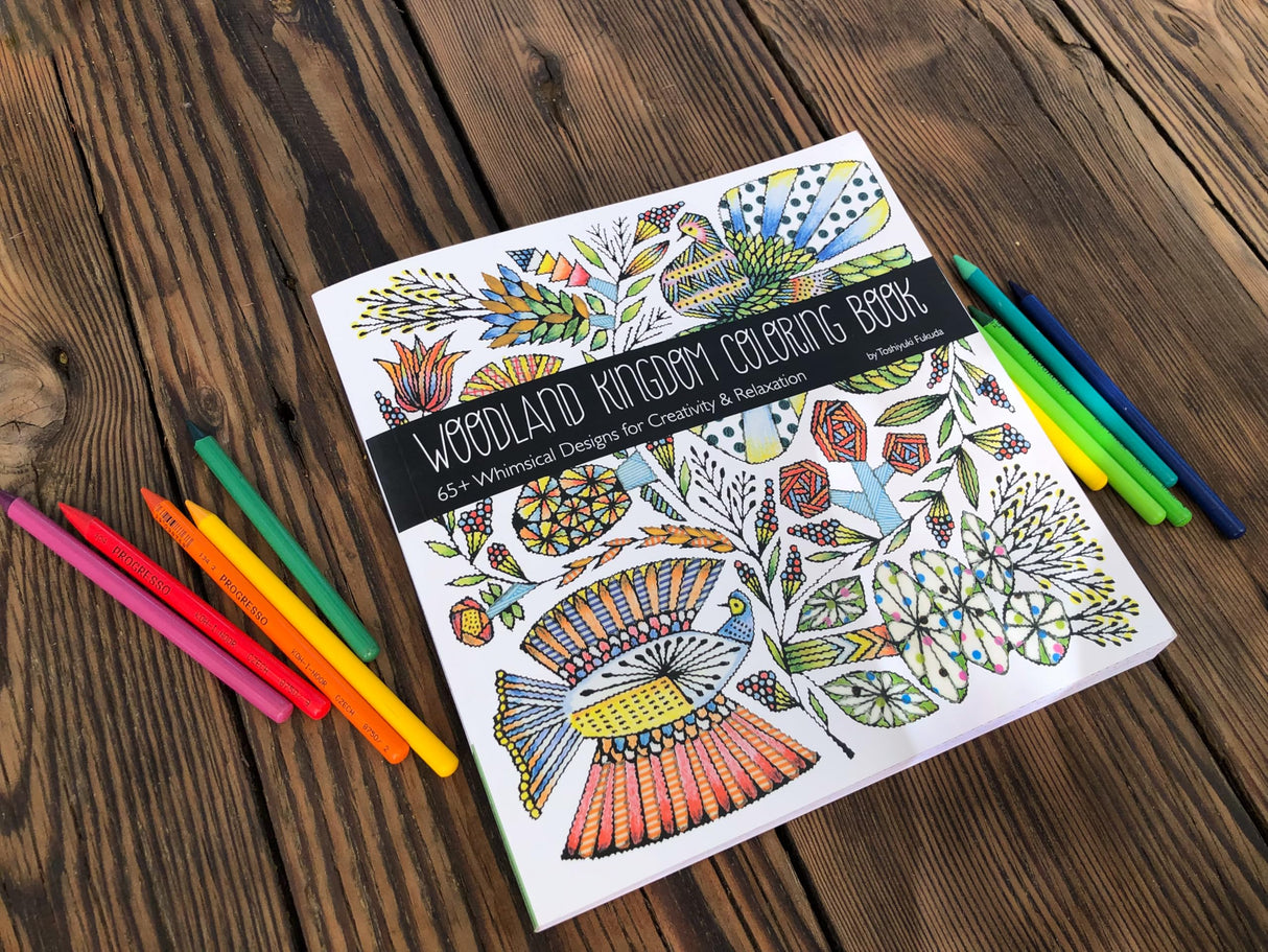 Woodland Kingdom Coloring Book: 65+ Whimsical Designs for Creativity & Relaxation (Coloring Art)