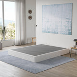 HUEIIS King Box Spring 5 Inch Low Profile Strong Metal Frame Mattress Foundation, Quiet Noise-Free,Easy Assembly, 3000lbs Max Weight Capacity HUEIIS