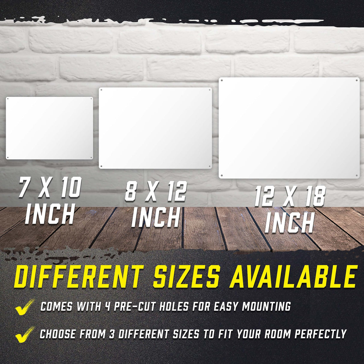 Custom Sign - Make Your Own Customized Sign - Personalized Create Your Own Design - Choose Colors and Fonts - Various Sizes - Made in USA Ad Astra Graphics