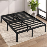 ZINUS 14 Inch Elias Metal Platform Bed Frame, Steel Support, No Box Spring Needed, Easy Assembly, King ZINUS