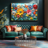 MINIWAN Puzzles for Adults 1000 Pieces Colorful Flower 1000 Pieces Jigsaw Puzzle for Adults Challenging Art Paper Puzzle Impossible Difficult Plant Jigsaw Puzzles for Adults MINIWAN