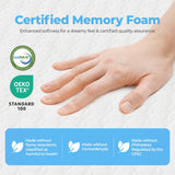 Neo Sleep 10 Inch King Cooling Gel Memory Foam Medium Firm Mattress Cool Sleep Pressure Relief CertiPUR-US Certified Foam, Mattress-in-a-Box Kids and Adults No Fiberglass (King, 10 in) Neo Sleep