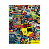 AQUARIUS DC Comics Puzzle Batman Collage (1000 Piece Jigsaw Puzzle) - Officially Licensed DC Comics Merchandise & Collectibles - Glare Free - Precision Fit - 20 x 27 Inches AQUARIUS