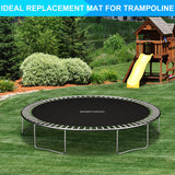 SPORTYOUTH Trampoline Replacement Jumping Mat 12ft, Fits 5.5" Springs 72 V-Hooks 12 Foot Round Trampoline Frames - EXCLUDING Frame & Spring SPORTYOUTH