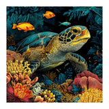 Aestalrcus Sea Turtles Diamond Art Kits for Adults, Sea Turtles Diamond Painting Kits for Adults, 5D Gem Art and Crafts for Gift Home Wall Decor 14x14 Inch Aestalrcus