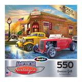 RoseArt - American Nostalgia - American Grill - 550 Piece Jigsaw Puzzle for Adults RoseArt