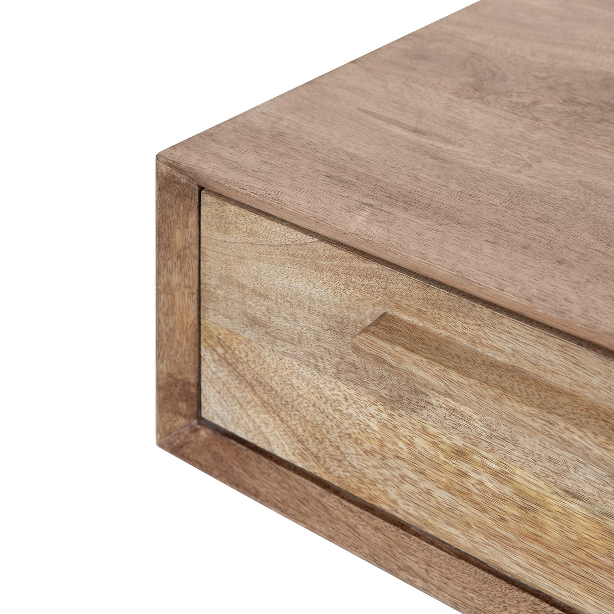 Kate and Laurel McCutcheon Floating Wood Storage Shelf, 18 x 12 x 6, Natural Wood, Decorative Transitional Floating Bedroom Nightstand with a Concealed Cubby Compartment Kate and Laurel