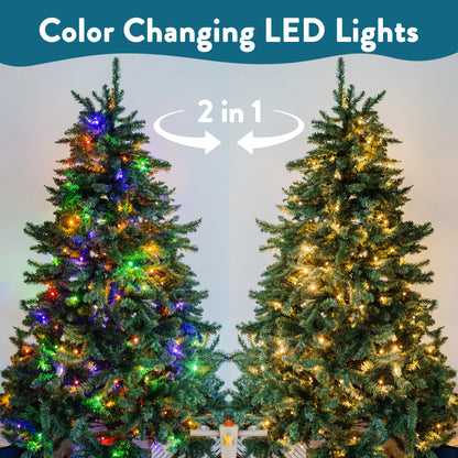 HOLIDAY SPIRIT Color Changing Christmas Lights 1000ct