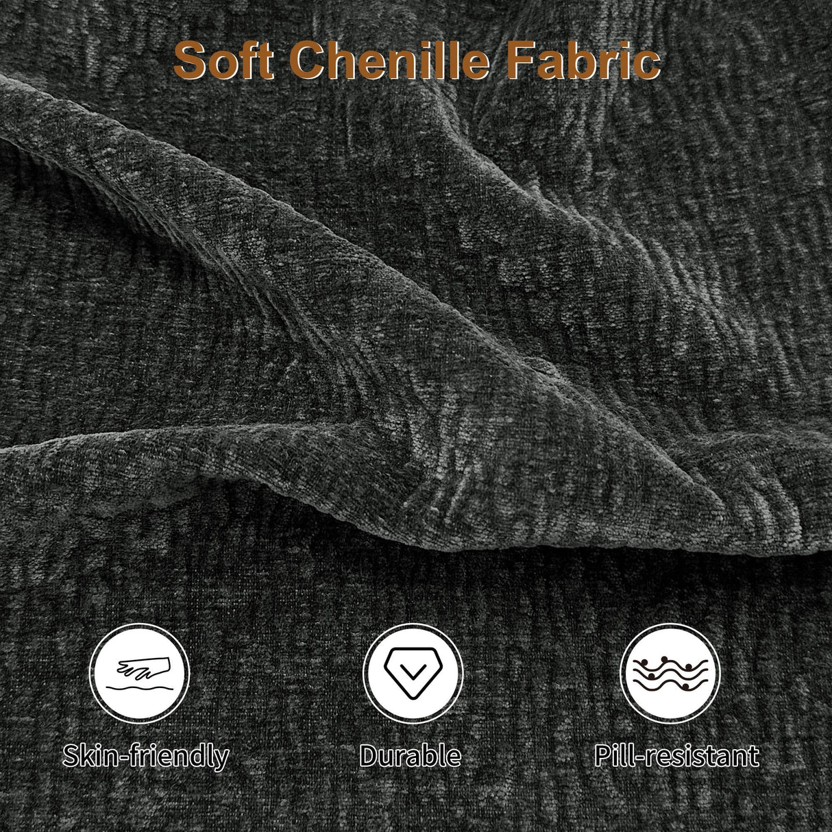 Korser 122" Sectional Couches for Living Room, Modular Boneless Couch with Deep Seat & Fluffy Cushion, Cozy Double-Layer Cushioned Sofa with Convertible Ottoman, Comfy Cloud Sofa, No Assembly Required Korser