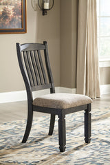 Signature Design by Ashley Tyler Creek 20" Dining Room Upholstered Chair, 2 Count, Antique Black Signature Design by Ashley