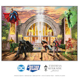 Ceaco - Thomas Kinkade - DC Comics - Hall of Justice - 1000 Piece Jigsaw Puzzle Ceaco