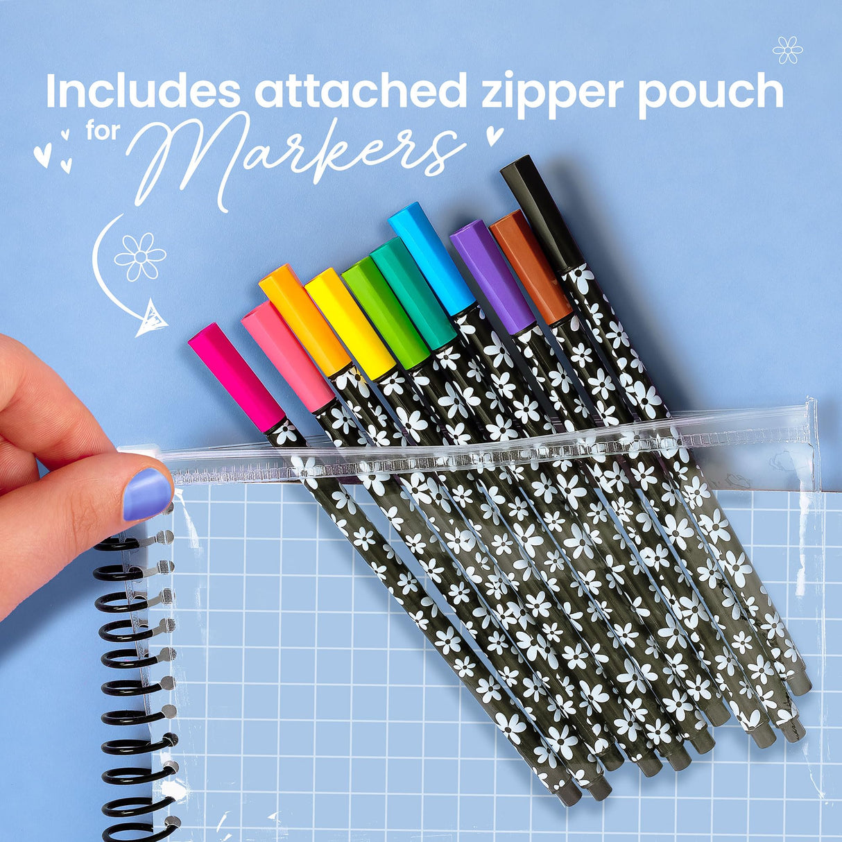 Fashion Angels Fashion & Accessory Design Sketch Set, Includes Sketch Pad with Stickers & Markers, Ultimate Fashion Design Sketch Book for Girls Fashion Angels