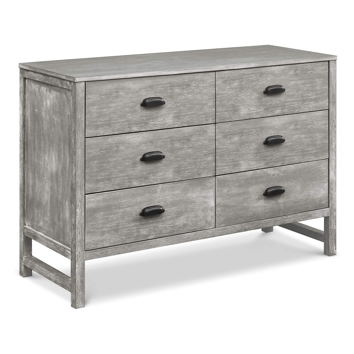 DaVinci Fairway 6-Drawer Double Dresser in Cottage Grey DaVinci