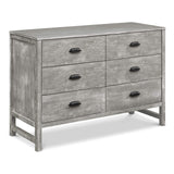 DaVinci Fairway 6-Drawer Double Dresser in Cottage Grey DaVinci