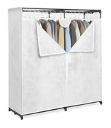 Whitmor Extra Wide Clothes Closet, White, 60" Whitmor